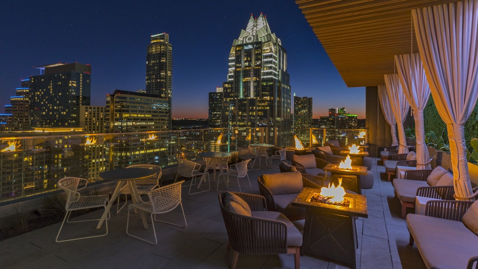 Austin Rooftop Pool The Westin Austin Downtown